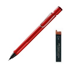 LAMY 自動鉛筆 紅色+筆芯 隨機出貨, 0.5mm, 1組