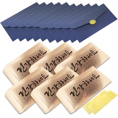 奢華珍珠信封 隨機出貨 10入 + 金色零用錢信封 6入, 祝您健康, 1套