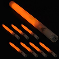 PARTYHAE 螢光棒哨子, 橘色, 8個