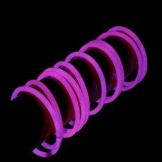 PARTYHAE 螢光手環, 100入, 粉色