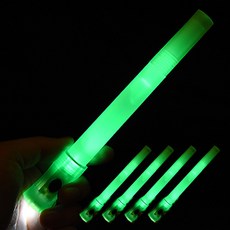 LED多功能手電筒 電池螢光棒, 綠色, 5個