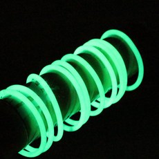 PARTYHAE 螢光手環, 100入, 綠色