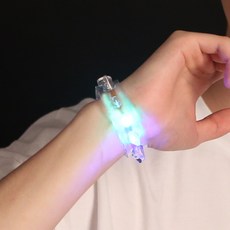 PARTYHAE LED發光嘻哈手環, 隨機出貨, 5個