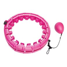 角落健身房纖薄呼拉圈 24格, 724克, 粉色的
