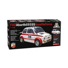 ITALERI Fiat Abarto 659SS Assetto Corsa 塑料模型車 1:12 IT4705S, 1個