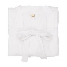 HOMENHOUSE 輕量浴袍 M, 白色, 1個