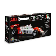 ITALERI 阿爾法·羅密歐179-179C塑料車1:12 IT4704S, 1個