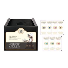 헬리빈 더치커피 원두 7종 x 12p 세트, 1세트