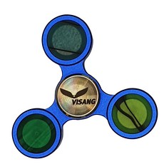 VISANG 緊急搞怪手部指尖陀螺高端中心圓隨機出貨, 藍色的