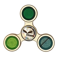 VISANG 緊急搞怪手部指尖陀螺高端中心圓隨機出貨, 金一