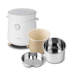 minicook 迷你電飯鍋 1-3人用, EDC-600, 白色