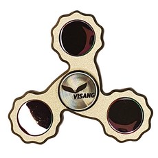 VISANG 緊急搞怪手部指尖陀螺高端中心圓隨機出貨, 金鋸