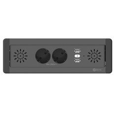 BIS 揚聲器手冊 多旋轉插座 BID-202MBT 深灰色, 1個