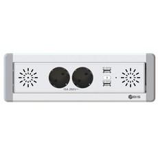 BIS 揚聲器手冊 多轉插座 BID-202MBT 銀色, 1個