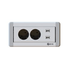 BIS 手動多轉插座 Silver 202M, 1個