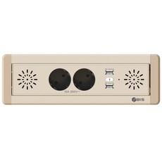 BIS 揚聲器手冊多旋轉插座 BID-202MBT 香檳金, 1個