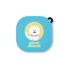 에이디오 먼지 갤럭시 버즈 라이브 / 버즈2 케이스, 굿먼지, 1개