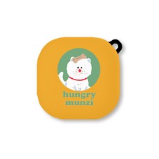 에이디오 먼지 갤럭시 버즈 라이브 / 버즈2 케이스, 헝그리먼지, 1개