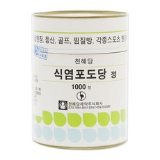 食鹽葡萄糖補充錠, 1000顆, 1罐