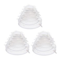 矽膠衛生蓋3入組, 單一顏色