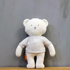 슈톨렌 NEW 딸랑이 쿠션, 곰돌이