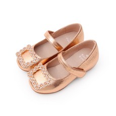 bimbobimba 女童寶石水鑽跟鞋