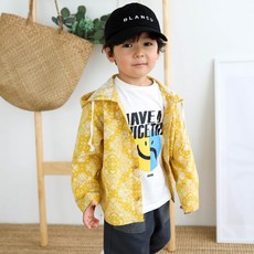 Neul幼兒童款拼接連帽襯衫