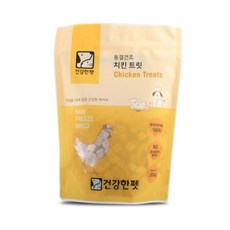 건강한펫 반려동물 대봉 동결건조간식, 치킨, 200g, 1개