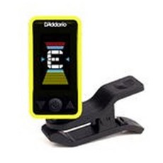 D'Addario Planet Waves Eclipse 調音器, 黃色, 1個