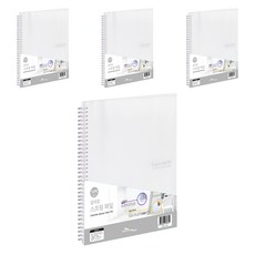 Eco Chungwoon 多孔文件夾, 透明, 4個