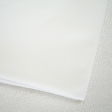棉質寬幅布料, 白色