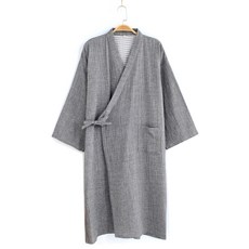 Hazley YP01 浴袍 L, 灰色, 1個