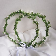 Arti J Flower 花冠 2入, 白色的