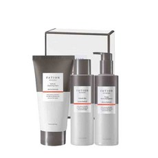FATION 男士清爽泡沫 150ml + 皮膚 150ml + 力量多合一精華 140ml, 1套