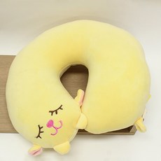 柔軟貼合頸枕, 黃色