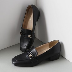 JACK&JILL 女性繩結設計厚底樂福鞋 JC0507