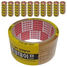 HAESUNG Tape OPP 透明膠帶 25mm x 25m, 單色, 100個