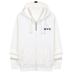 NESPA 大碼 Dream Mail 特殊棉質連帽拉鍊 SEH_0046