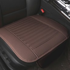 車用皮革坐墊, 1套, 棕色