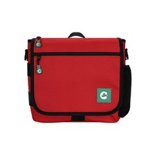 CRWA 遛狗專用斜背包+濕紙巾收納袋, 紅色的, 1個