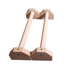 패럴렛 푸쉬업바 2p, 우드