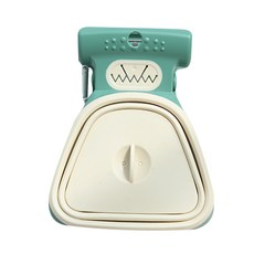 寵物清潔夾+清潔袋組, 白色 藍色, 1套