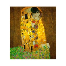 KM ELLIE 珠寶十字繡 DIY 套件克里姆特之吻, 混色, 1套