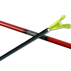 組合碳纖維三節伸縮桿, 紅色的