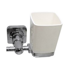 方形浴室杯架 YS2100, 混合顏色, 1個