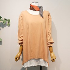 iyaan 孕婦兩件式素色長袖上衣