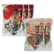 청산에 김스낵 아몬드 3p + 현미 2p 세트, 150g, 1세트