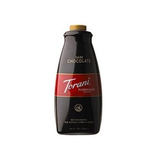 Torani Pure Made黑巧克力醬, 1個