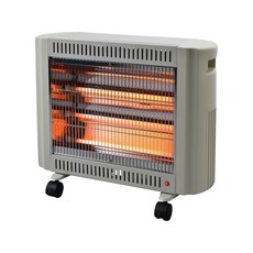 보국전자 3단 석영관 히터, BKH-1550Q, 그레이