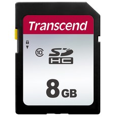 Transcend 創見 300S SD卡, 8GB, 1個